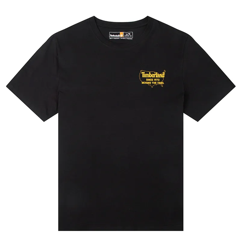 Timberland SS25 T Shirt Men's Black