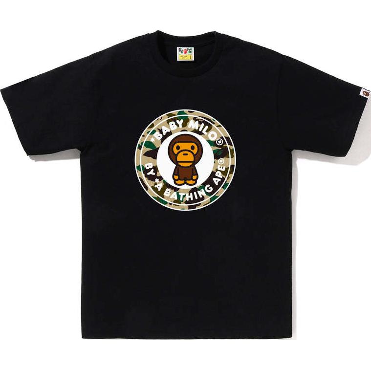 Мужская футболка A BATHING APE A BATHING APE 1ST CAMO T (зеленый камуфляж) — фото 8