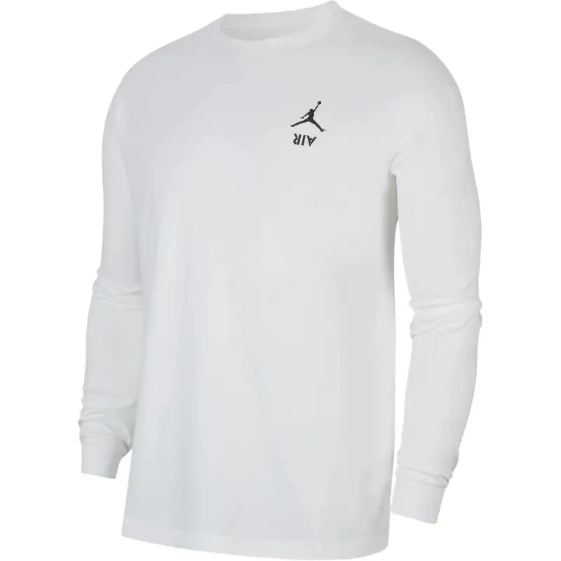 Jordan Apparel T Shirts Men's White Crew Neck Moderate