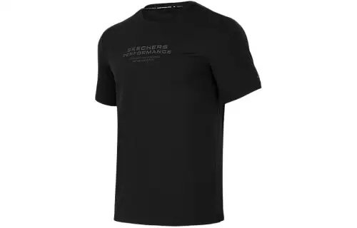 Skechers SS24 T Shirt Men's Carbon Black