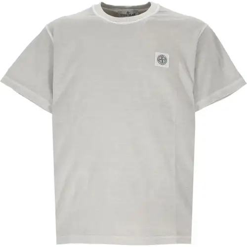 STONE ISLAND Compass Patch Crewneck T Shirt
