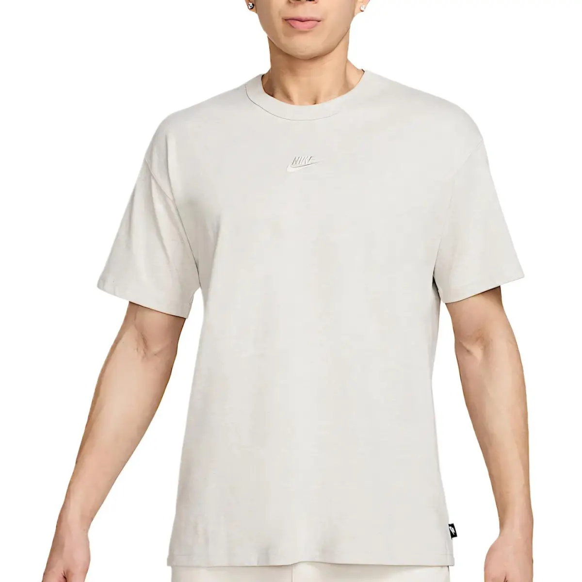 Nike Sportswear Essentials Premium T Shirt Men's Light Bone/Color Adjustment