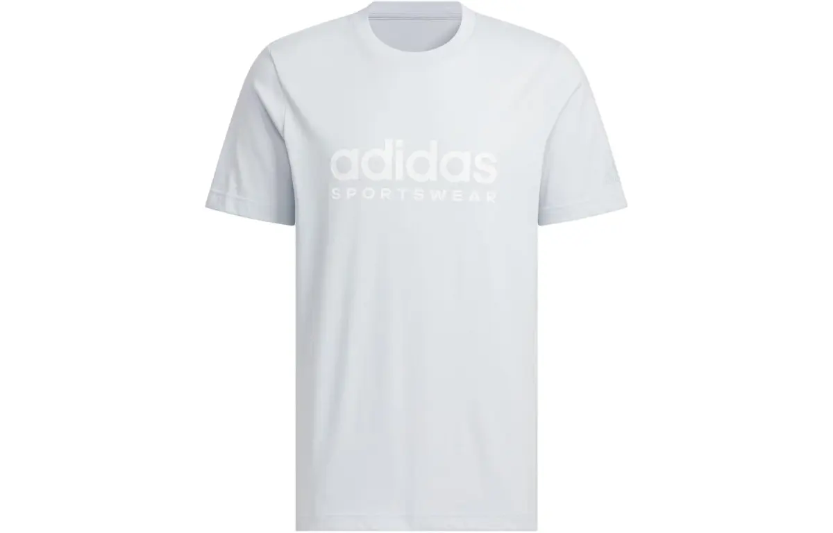 Adidas T Shirt Unisex Light Blue