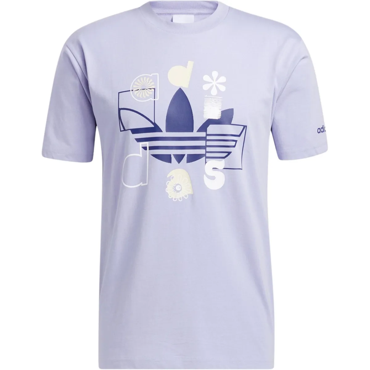 Adidas Originals Trefoil T Shirt Men's Dark Purple