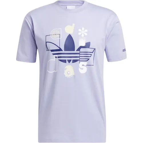 Adidas Originals Trefoil T Shirt Men's Dark Purple