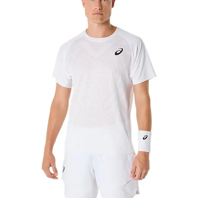 Asics MATCH ACTIBREEZE T Shirt Men's White