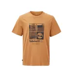Timberland T Shirts Men's Wheat Crew Neck Moderate