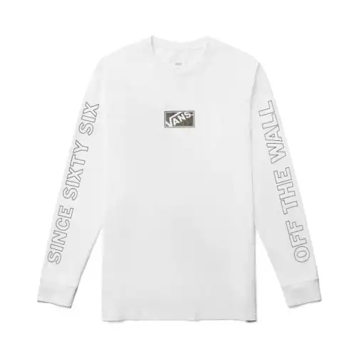 Vans TEE LS T Shirt Men's White