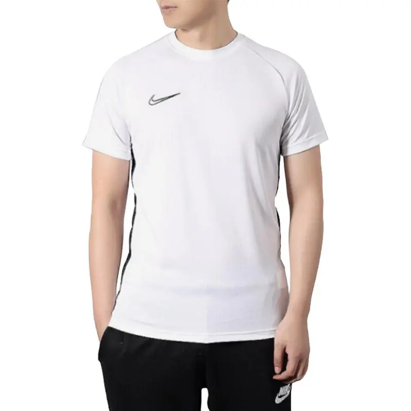Nike T-Shirts Men's White Crew Neck Moderate