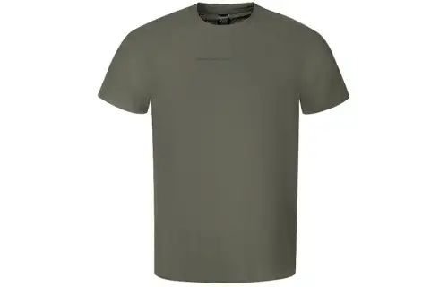 ASICS T Shirts Men's Army Green Crew Neck Moderate Other