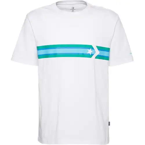 Converse Star Chevron T Shirt Men's White