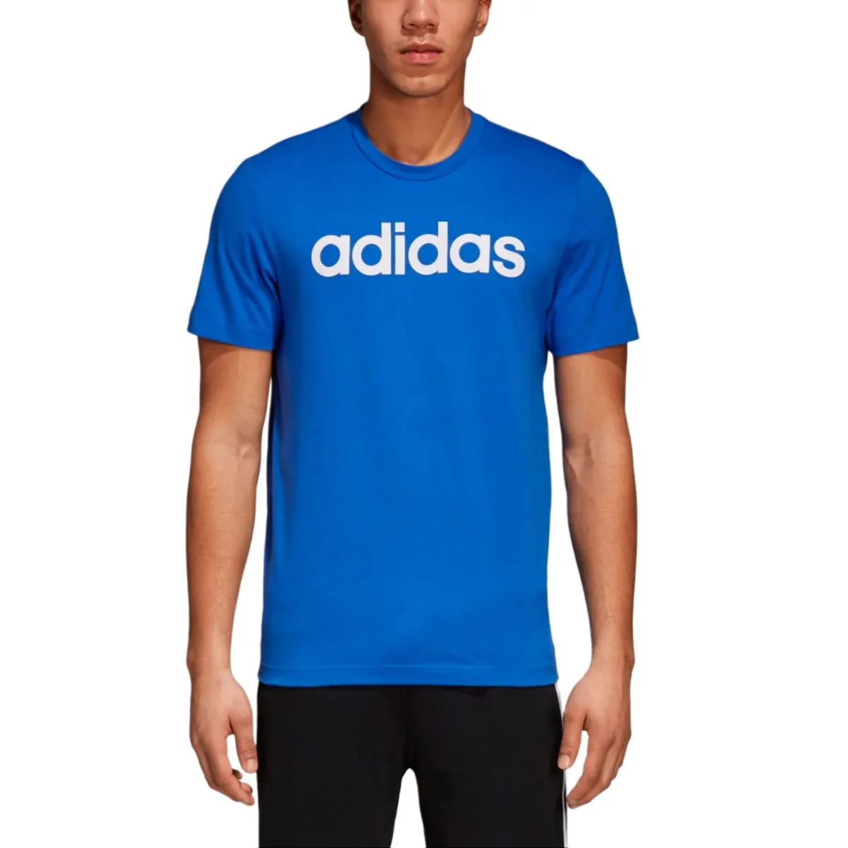 Adidas T Shirt Men's Highlighter Blue