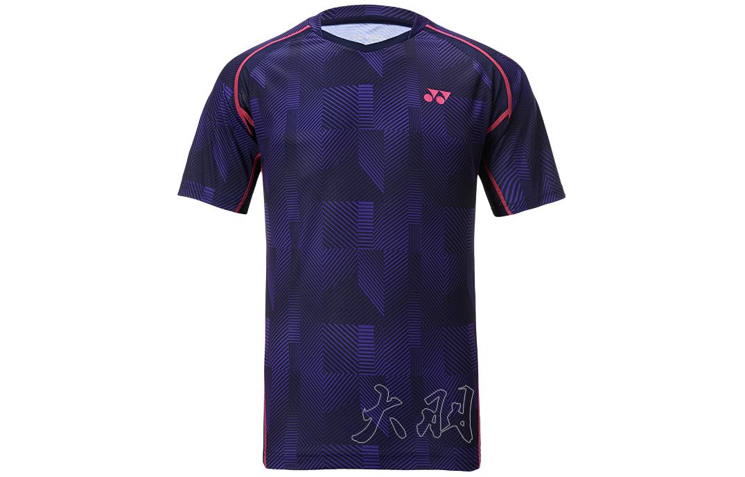 YONEX Quick Dry T Shirts Men’s Crew Neck Moderate