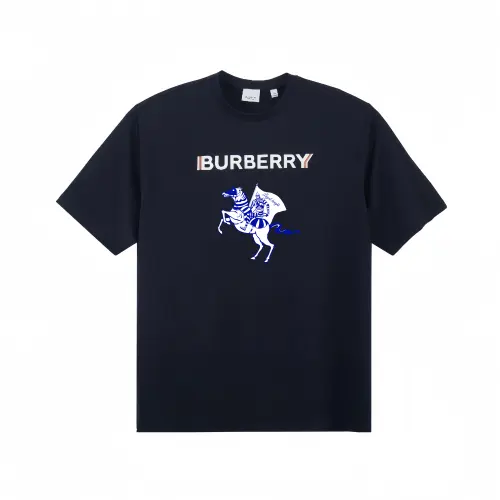 Burberry T Shirt Unisex Dark Blue