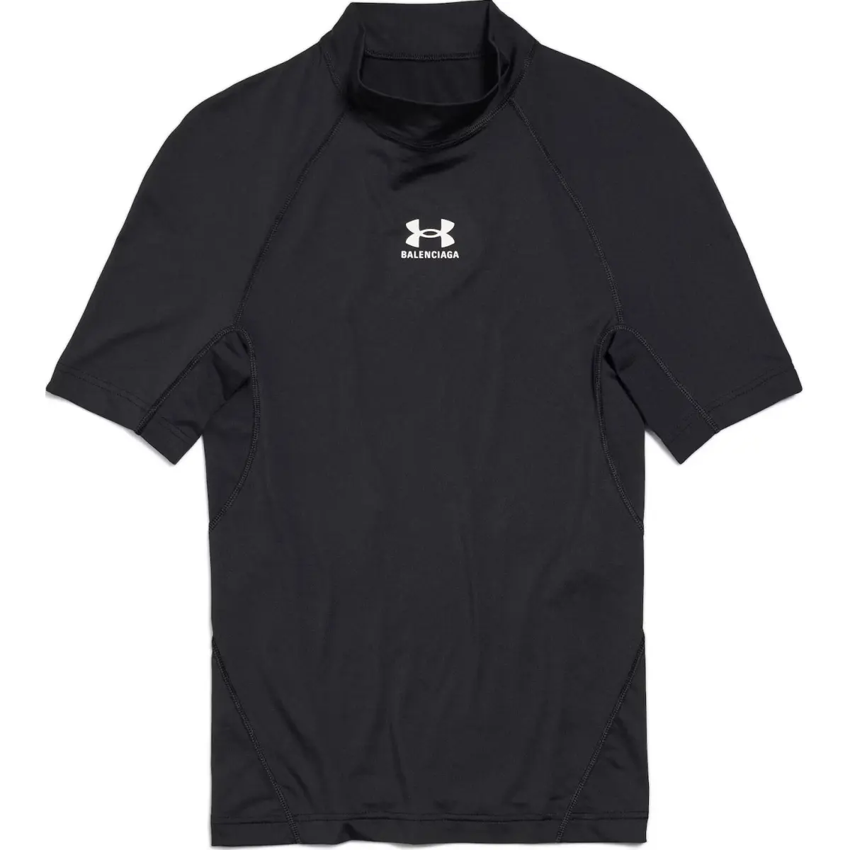 Balenciaga Under Armour Mock Neck T Shirt
