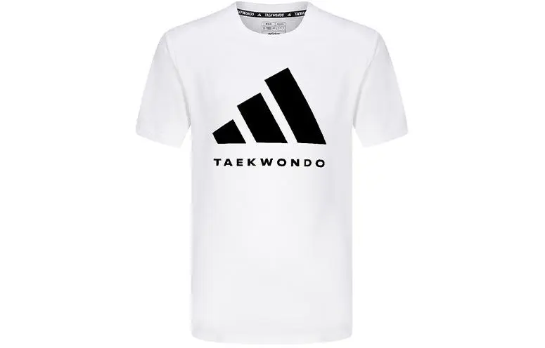 Adidas Taekwondo T Shirt Unisex White Black