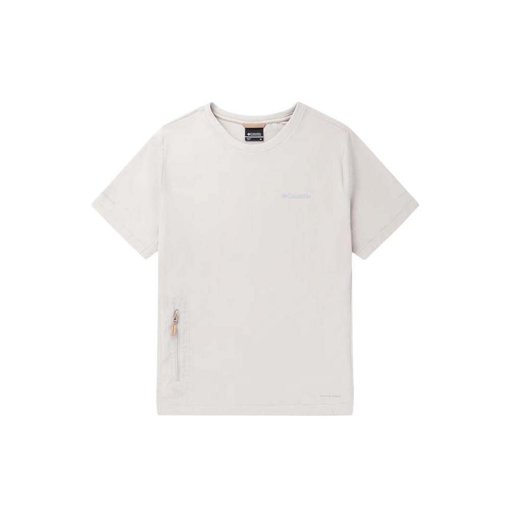 Columbia Transit SS25 Quick Dry T Shirts Unisex Gray