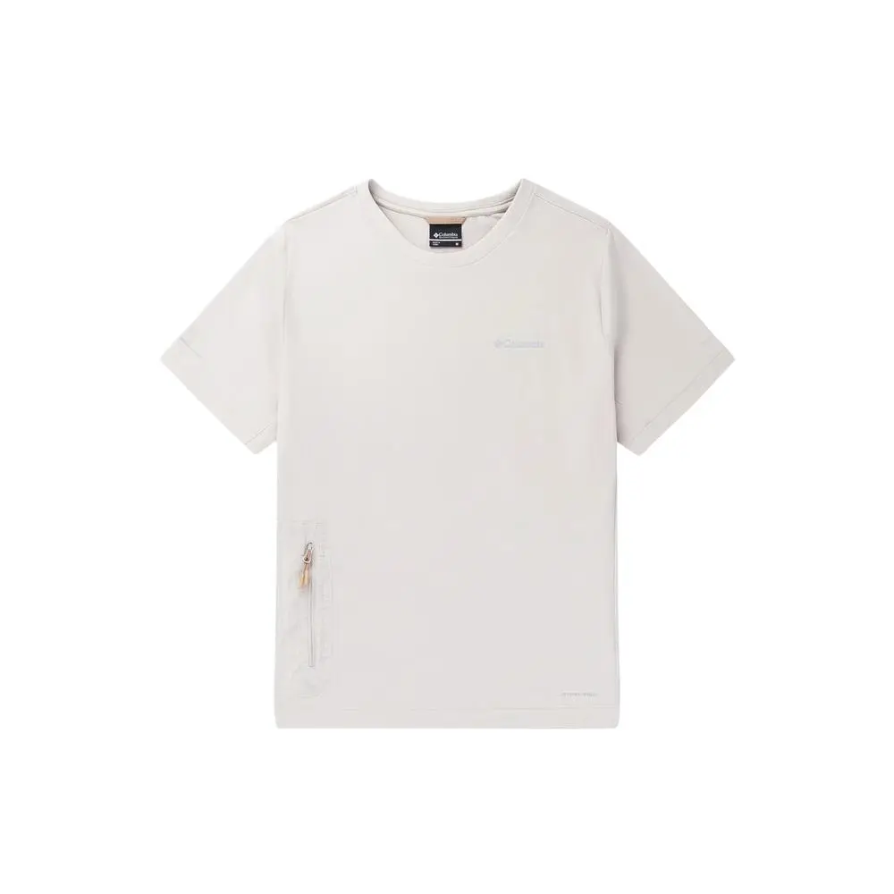 Columbia Transit SS25 Quick Dry T Shirts Unisex Gray