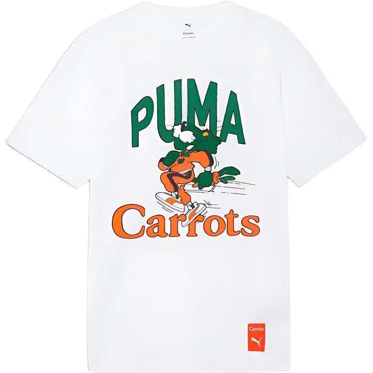 PUMA x CARROTS SS24 T Shirt Unisex White