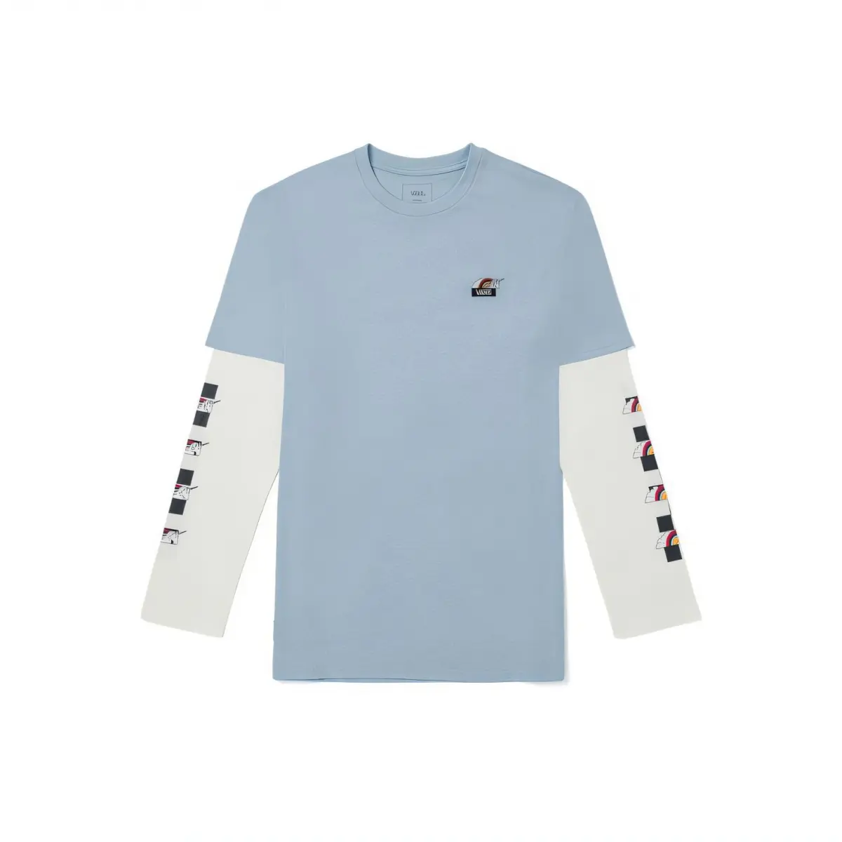 Vans TEE LS T Shirt Unisex Blue