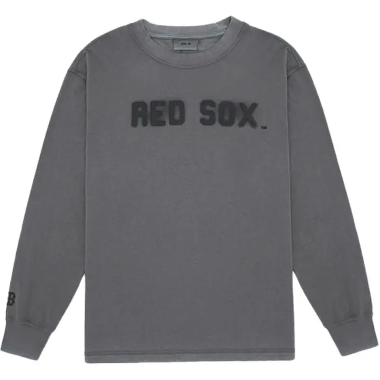 MLB Boston Red Sox T Shirt Unisex Dark Charcoal Gray