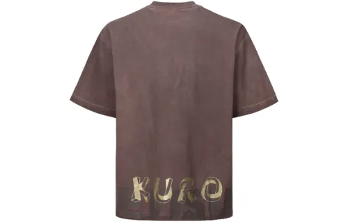 EVISU T Shirts Men's Crew Neck Moderate Straight Fit