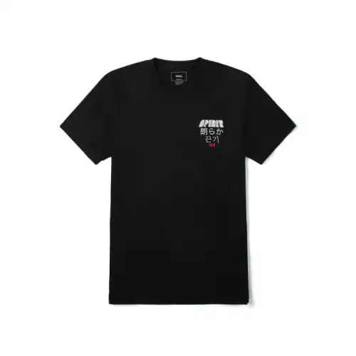 Vans SPIRIT SS T Shirt Men's Black