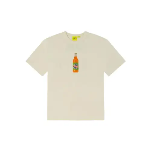 Vans T Shirts Unisex Coffee Crew Neck Moderate Straight Fit