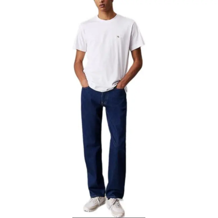 CALVIN KLEIN T Shirt Europe Version Men's Bright White