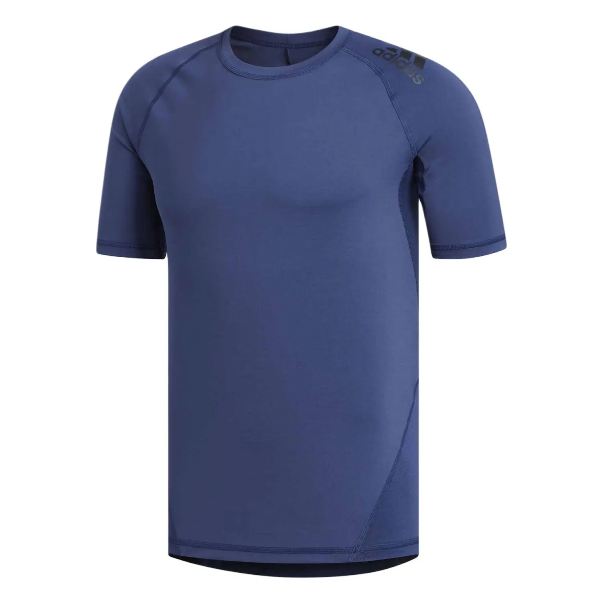 Adidas T-Shirts Men's Dark Blue Crew Neck Moderate