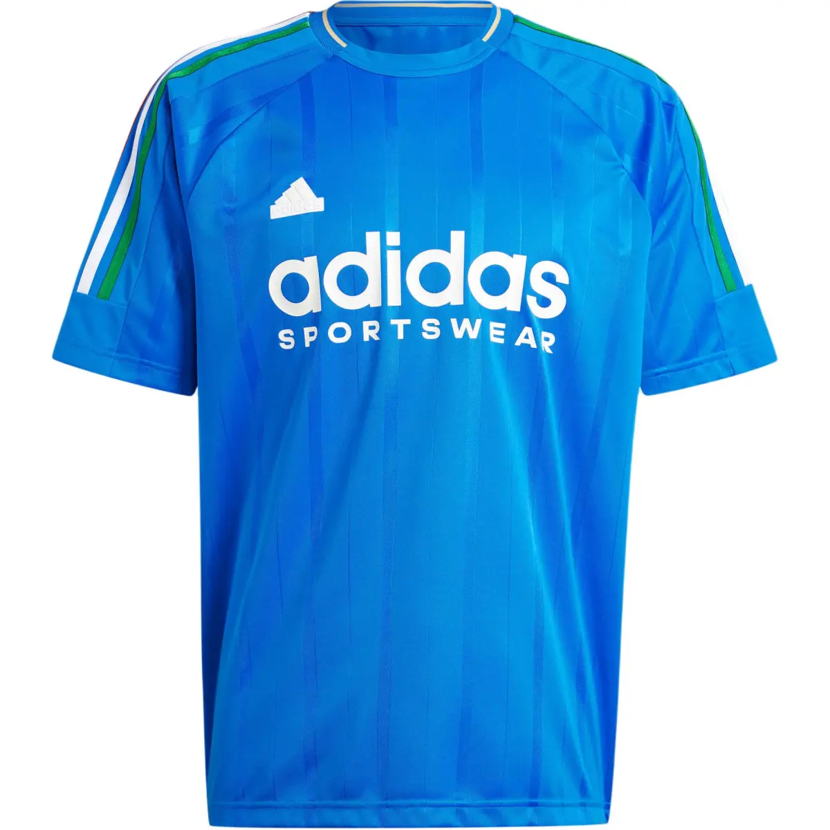 Adidas TIRO NATIONS PACK T-Shirts Men's Blue Crew Neck Moderate Straight Fit