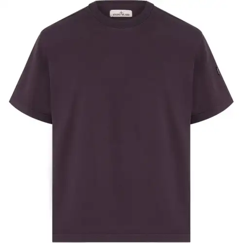 STONE ISLAND Compass Patch Crewneck T Shirt