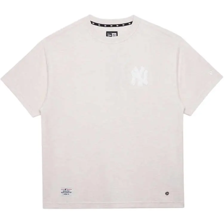 New Era FW24 T Shirt Unisex Milk White