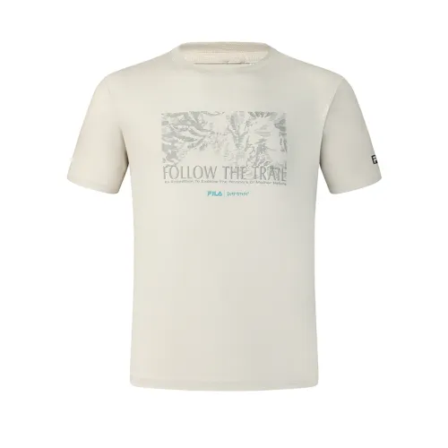 FILA ATHLETICS SPORT 2025Q1 T Shirt Men's Beige