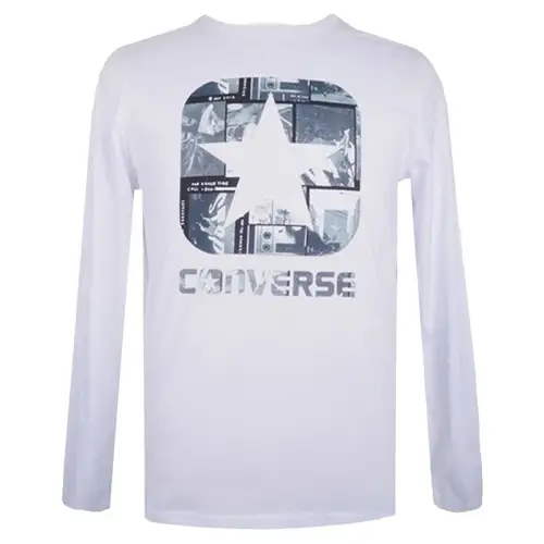 Converse T-Shirt Men's Snow White
