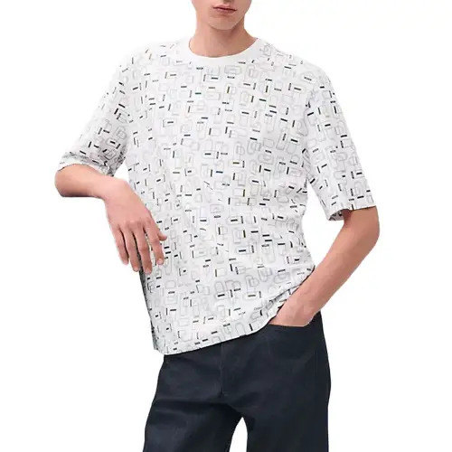 HERMES SS25 T Shirt Men's White