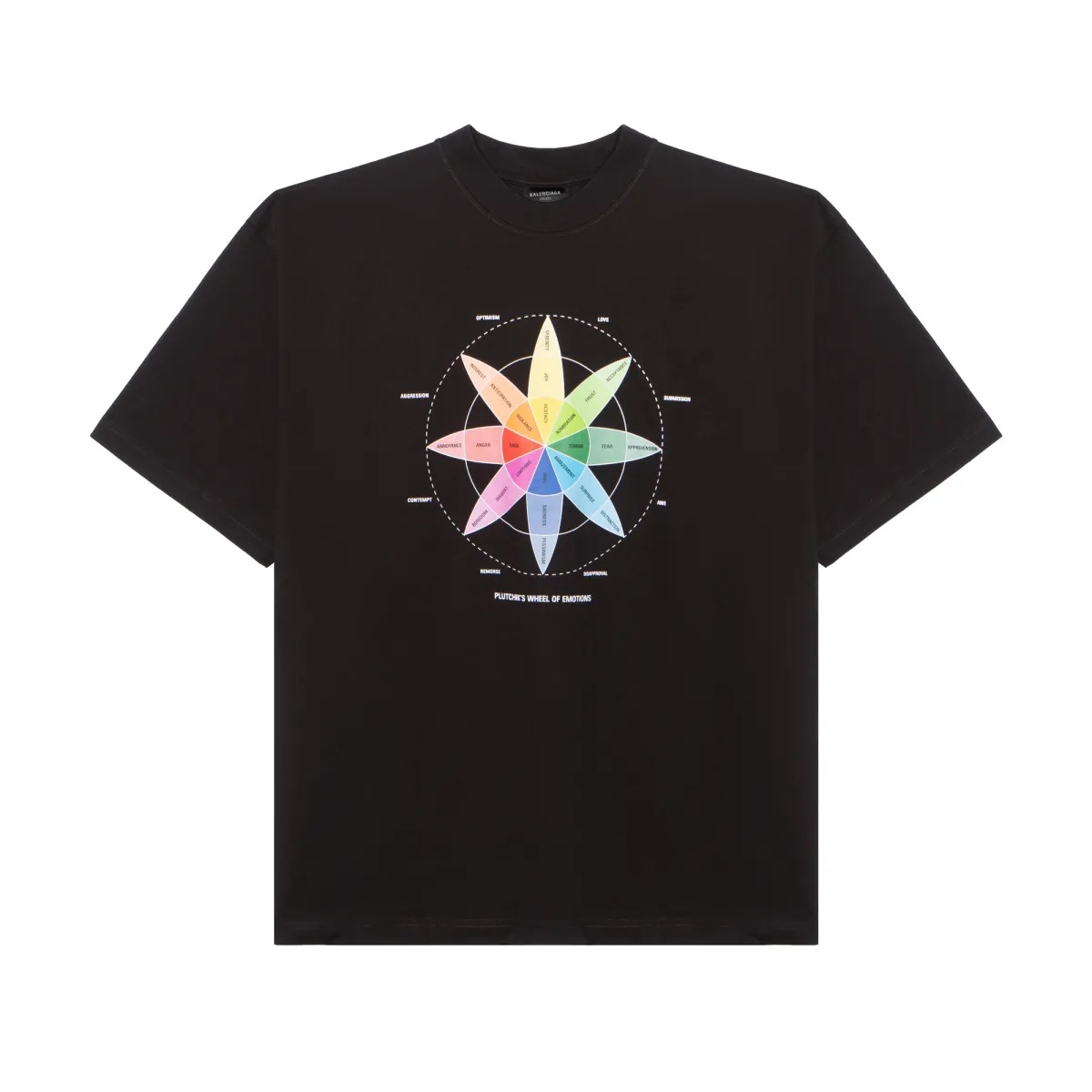 Balenciaga How Do You Feel Medium Fit T Shirt
