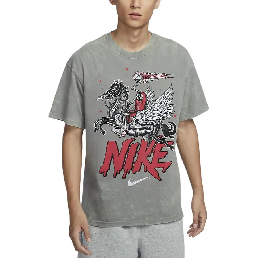 Nike T Shirt Men's Asphalt Gray