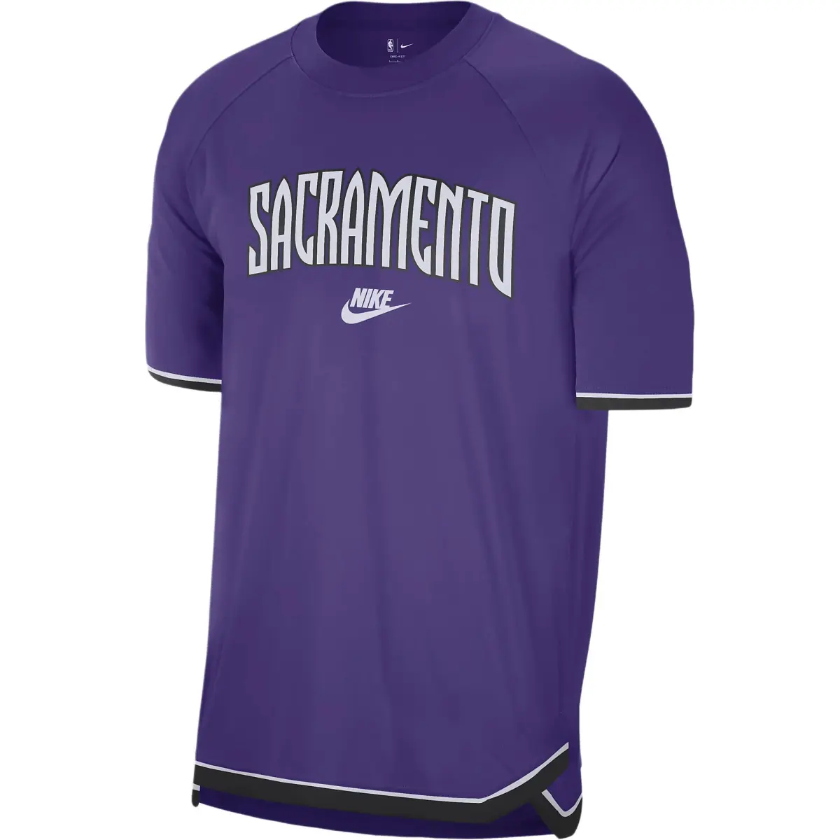 Nike Sacramento Kings Hardwood Classics Men's Nike Dri FIT Nba Short Sleeve Pregame Top