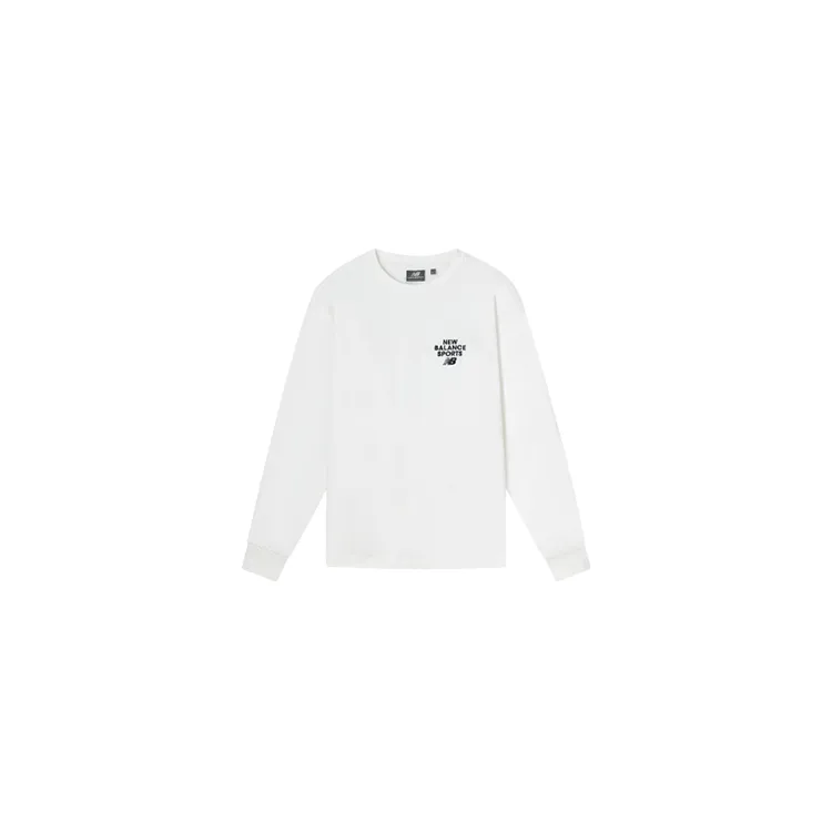 New Balance T Shirt Unisex Ivory White