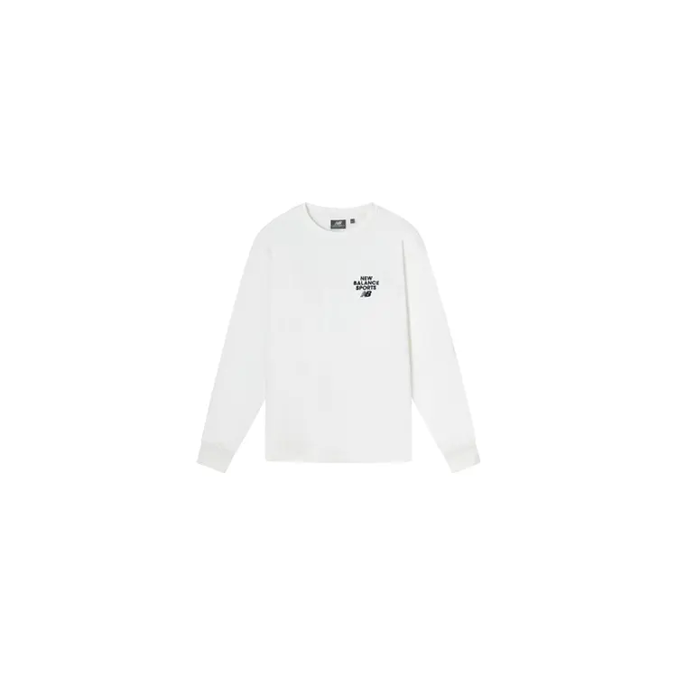 New Balance T Shirt Unisex Ivory White
