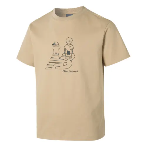 New Balance T Shirt Unisex Brown