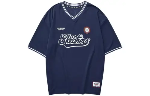 Skechers T Shirt Unisex Marine Blue
