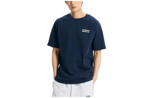 New Balance T Shirt Men's Marine Blue