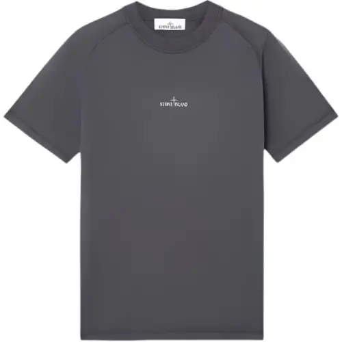 STONE ISLAND Compass Printed Crewneck T Shirt