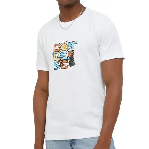 Converse Mother Natural T Shirt Men's White