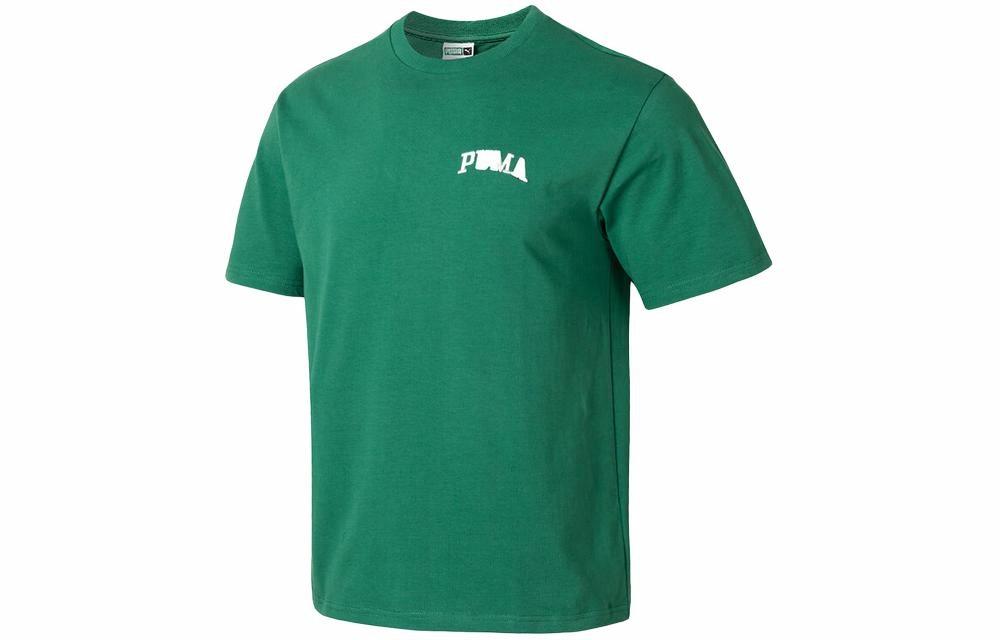 Мужская футболка PUMA 630352-37 (зеленая)