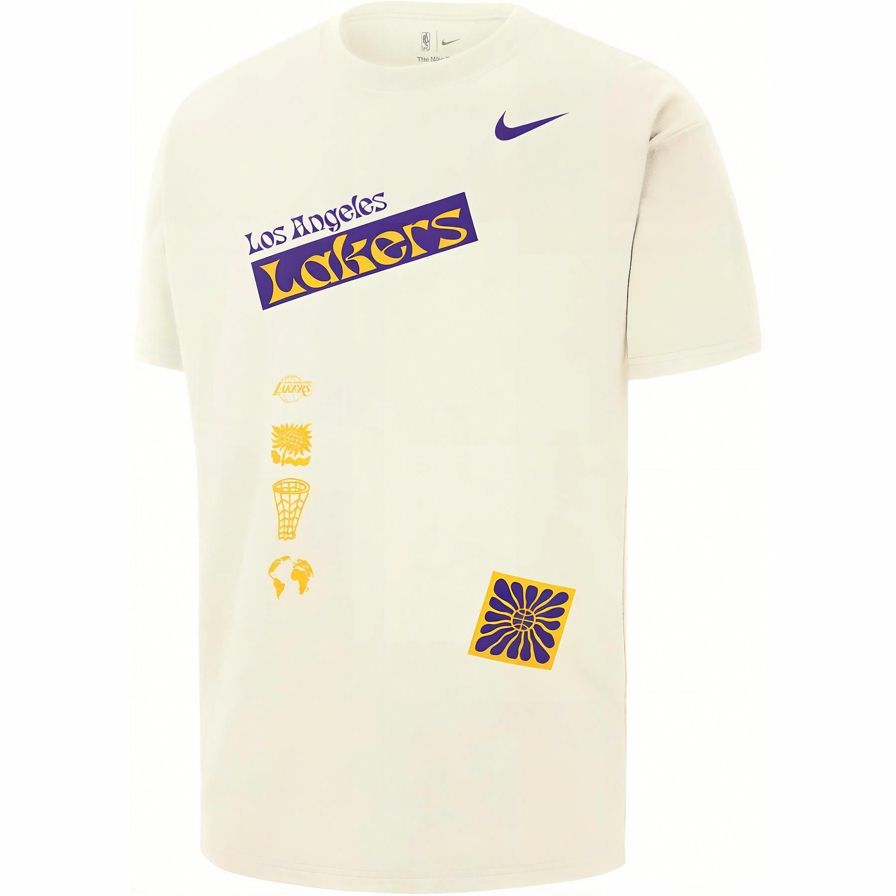Мужская футболка Nike x NBA Courtside City Edition (желтая)