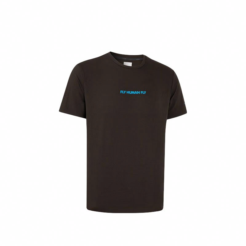 Мужская футболка HOKA Short Sleeve (черная)