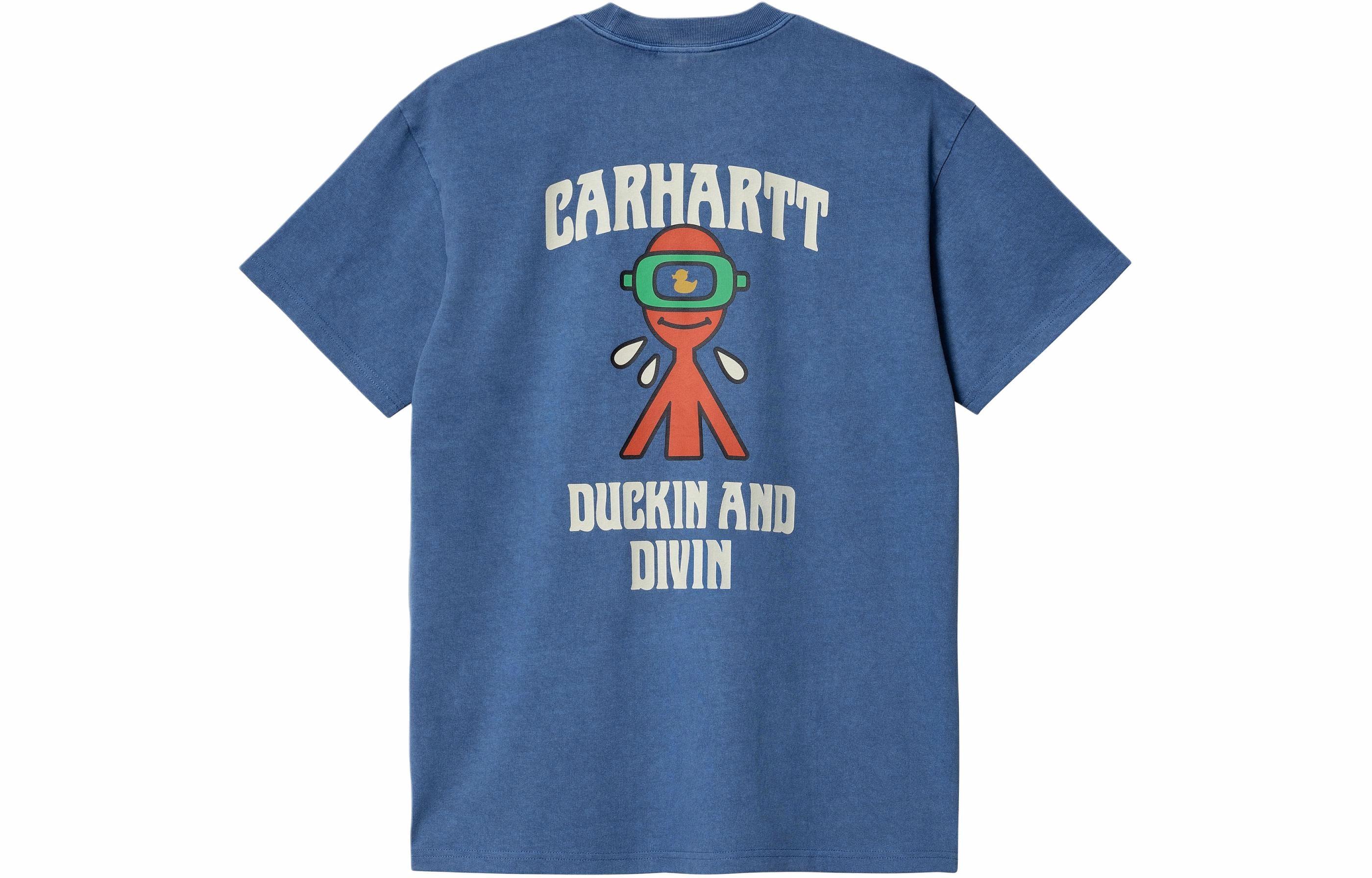 Мужская футболка Carhartt (синяя)